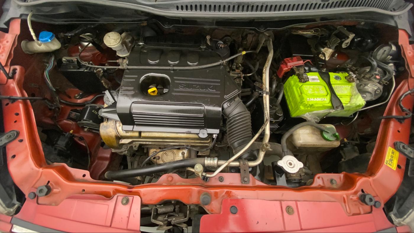 2014 Maruti Wagon R 1.0 LXI CNG, CNG, Manual, 82,754 km, Open Bonet