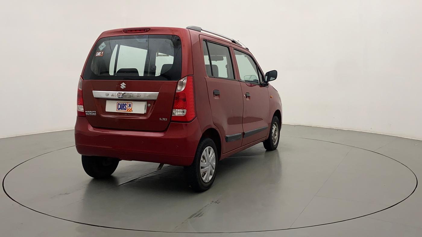 2014 Maruti Wagon R 1.0 LXI CNG, CNG, Manual, 82,754 km, Right Back Diagonal