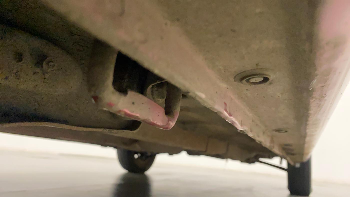 2014 Maruti Wagon R 1.0 LXI CNG, CNG, Manual, 82,754 km, Right Side Underbody