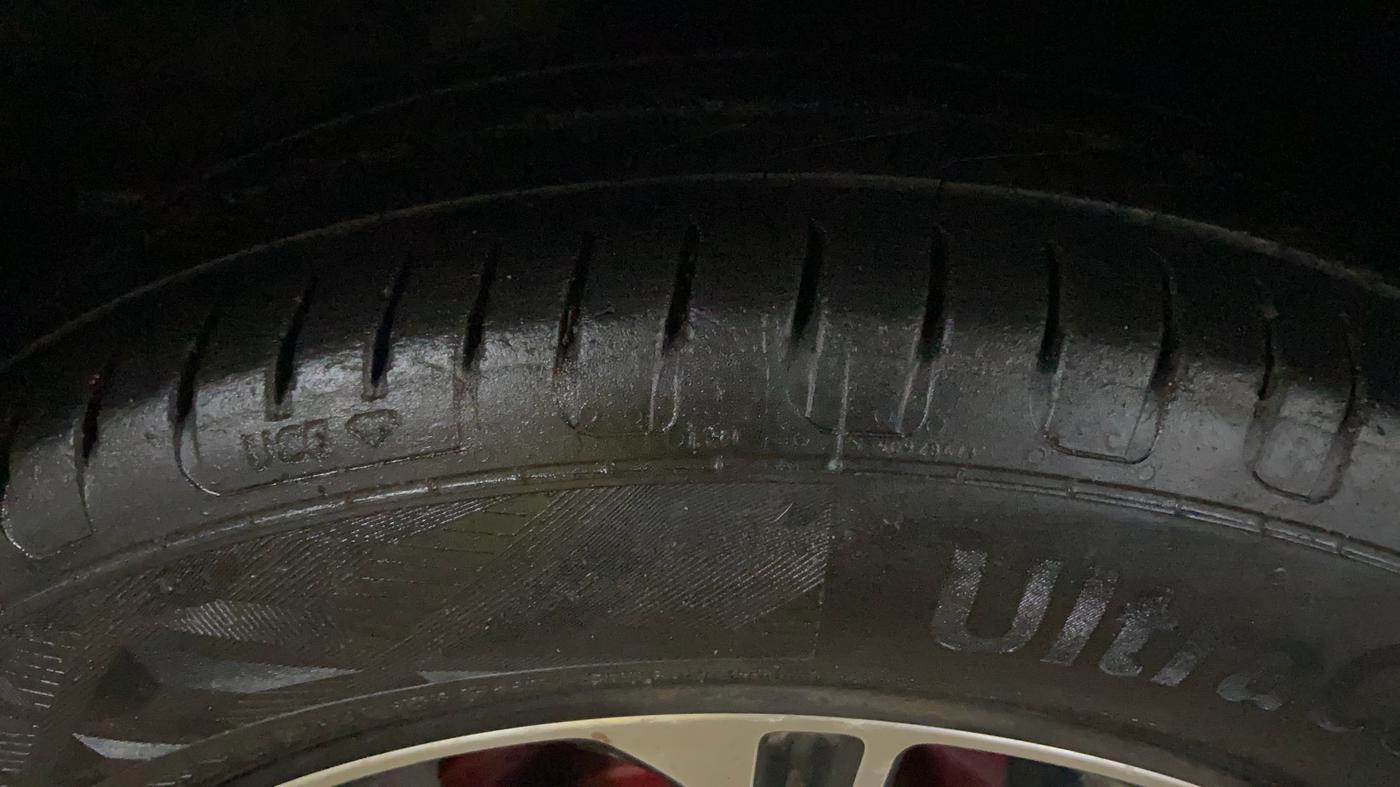 2021 Honda City 1.5L I-VTEC V MT 5TH GEN, CNG, Manual, 78,381 km, Right Rear Tyre Tread