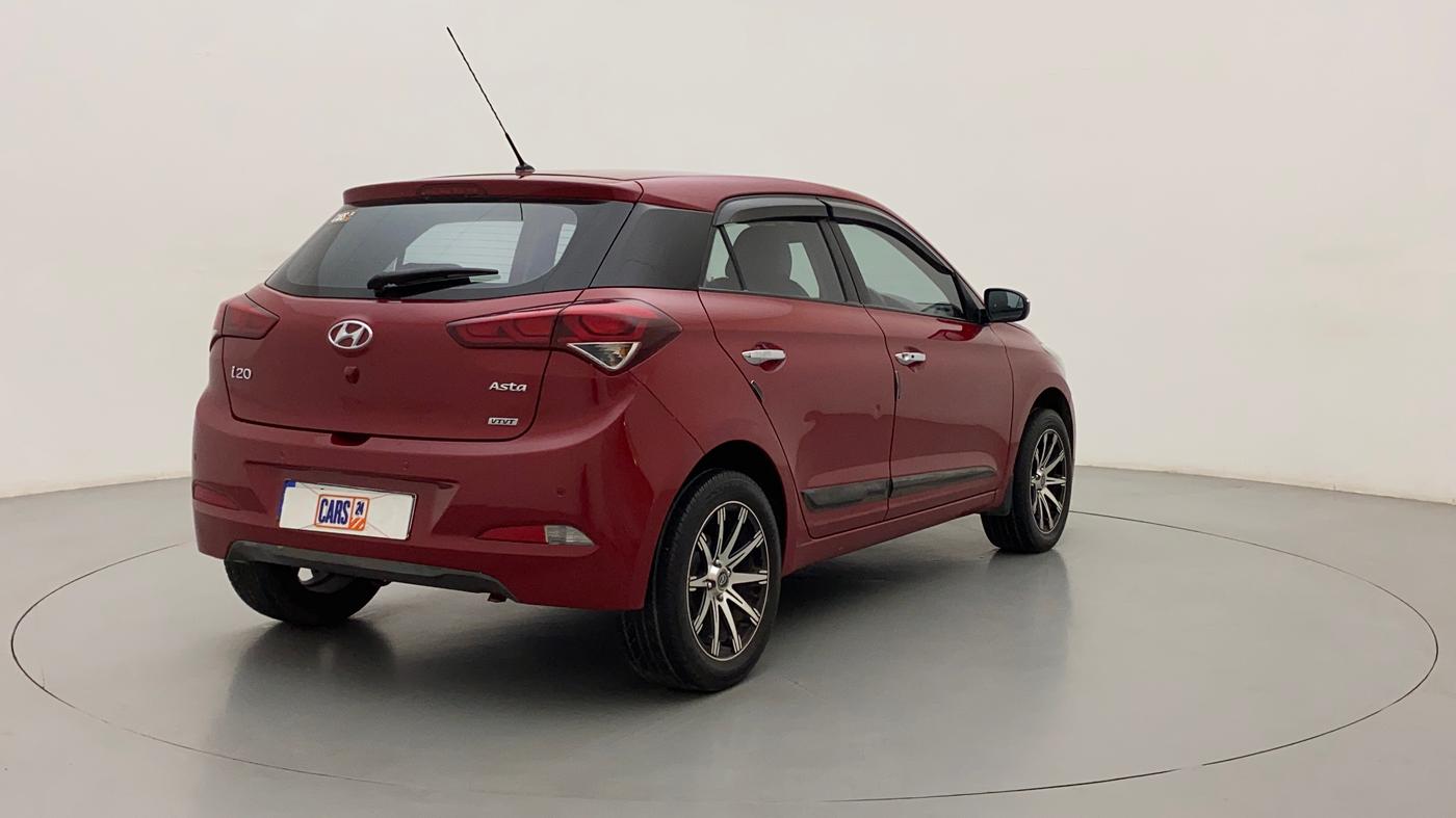2016 Hyundai Elite i20 ASTA 1.2, Petrol, Manual, 46,291 km, Right Back Diagonal