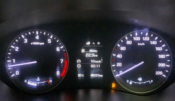 2016 Hyundai Elite i20 ASTA 1.2, Petrol, Manual, 46,291 km, Odometer Image