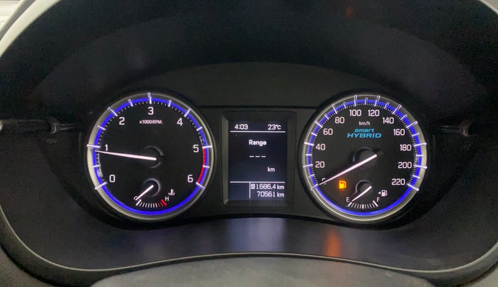 2018 Maruti S Cross ZETA 1.3, Diesel, Manual, 70,560 km, Odometer Image