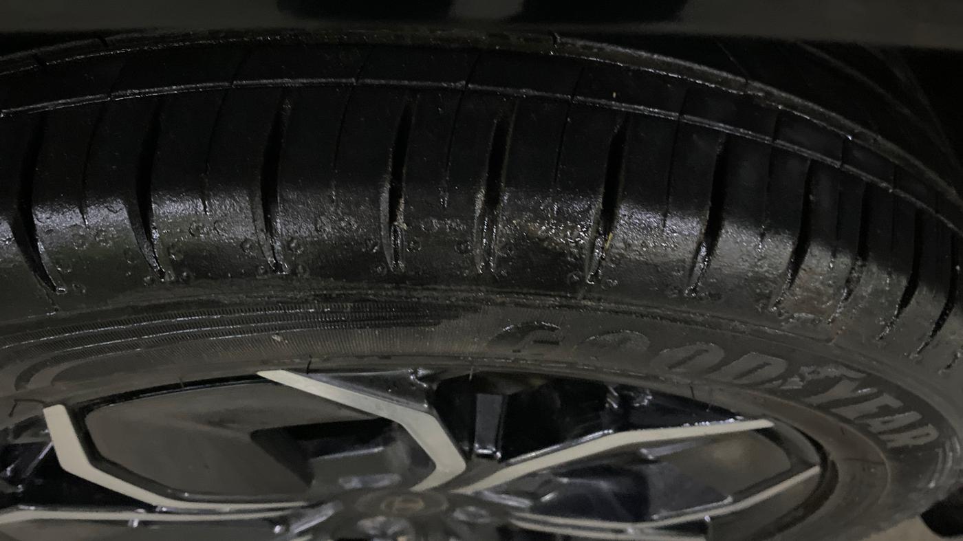 2024 Tata Curvv Creative Plus S 1.2 Petrol 6MT, Petrol, Manual, 12,843 km, Left Front Tyre Tread