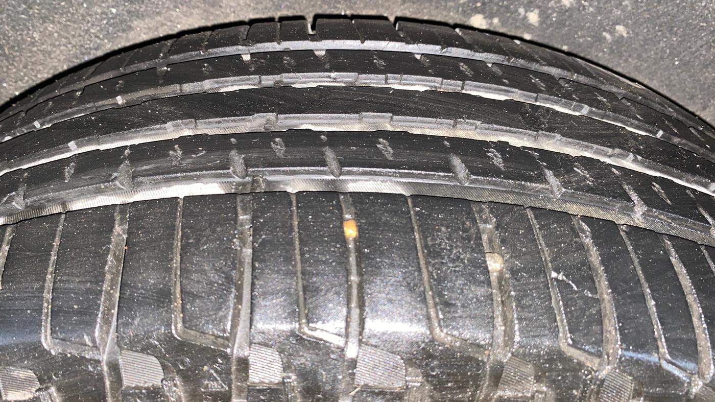 2023 Mahindra SCORPIO-N Z8 DIESEL MT 4WD 7 STR, Diesel, Manual, 33,984 km, Right Rear Tyre Tread