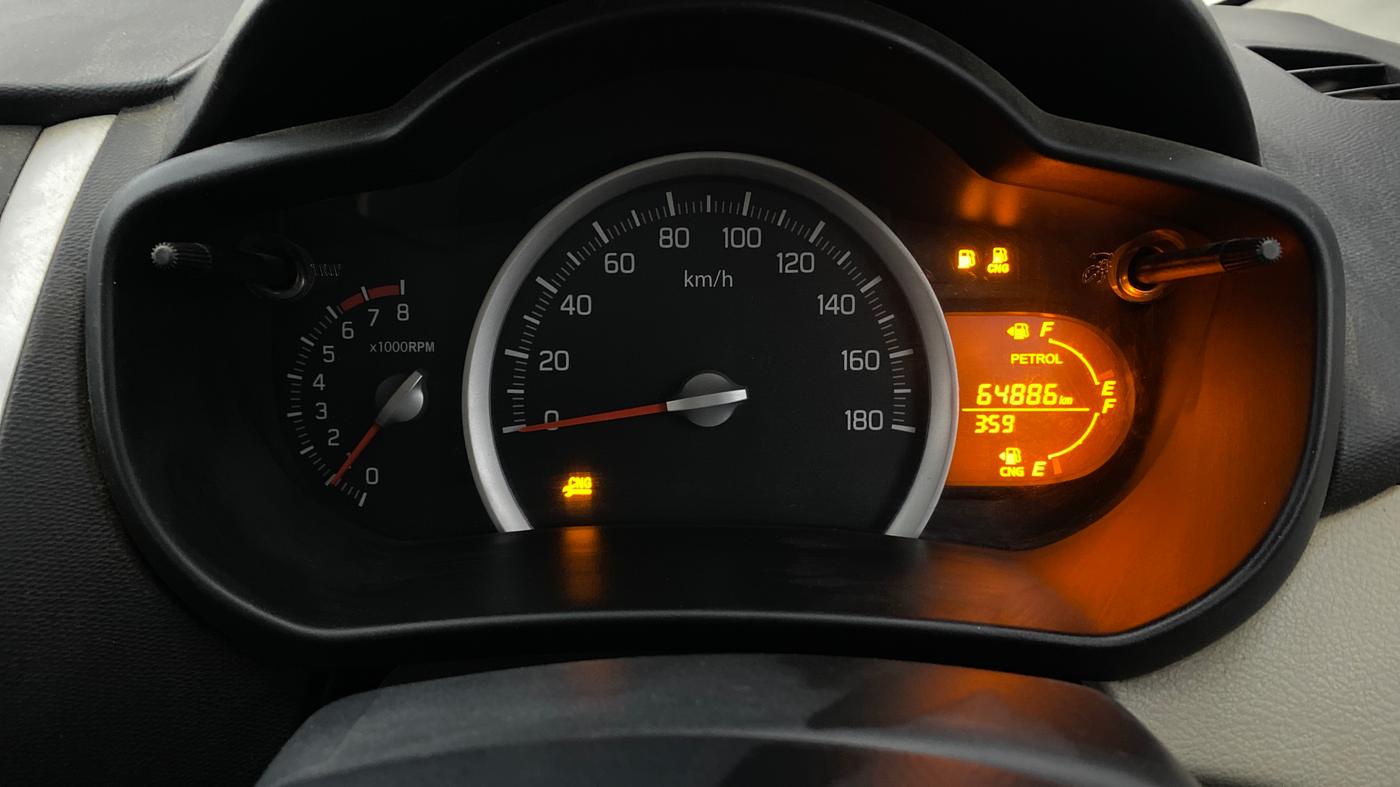 2014 Maruti Celerio VXI CNG, CNG, Manual, 64,940 km, Odometer Image