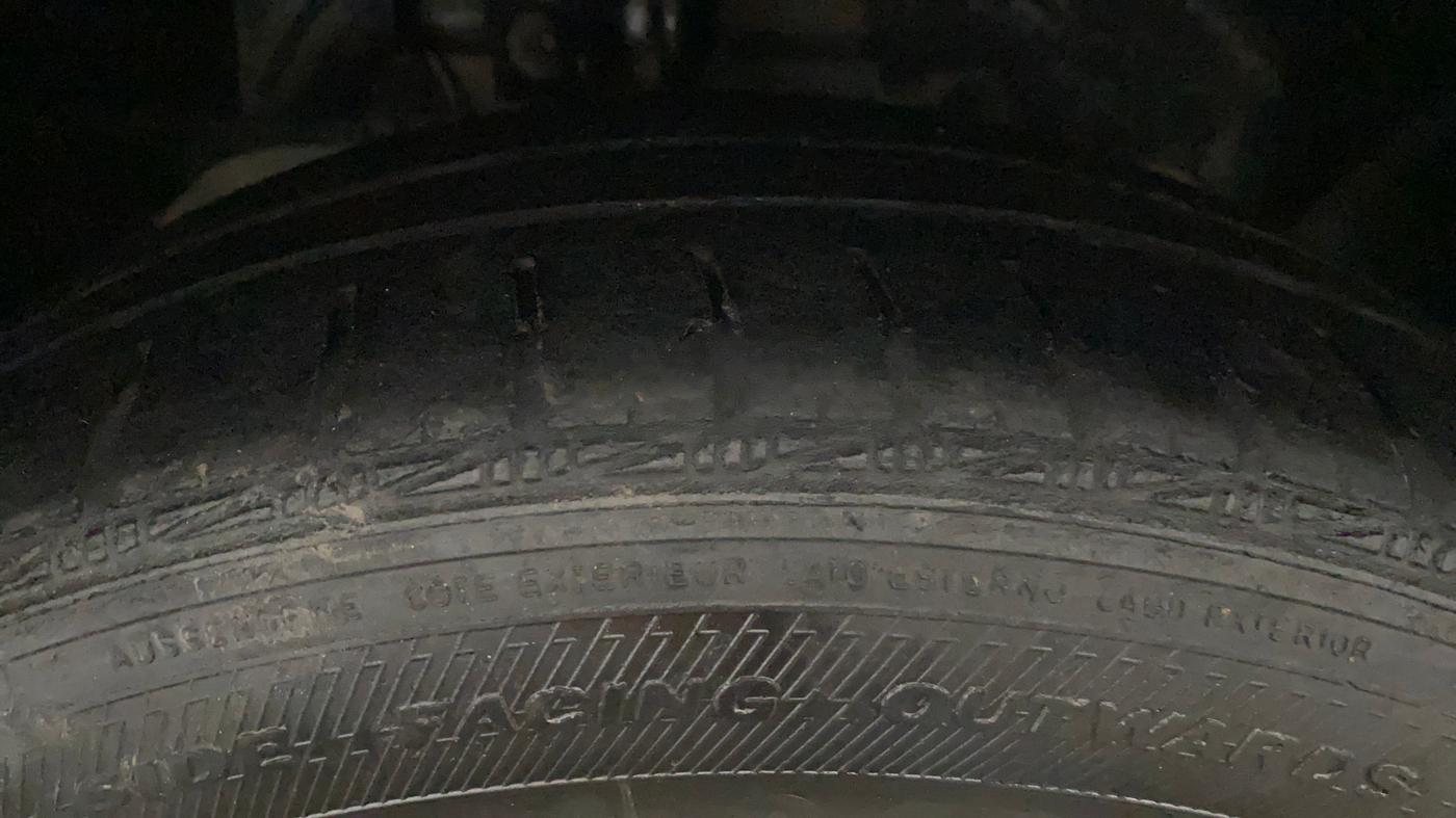 2021 Ford FREESTYLE TITANIUM 1.5 DIESEL, Diesel, Manual, 1,11,529 km, Right Front Tyre Tread