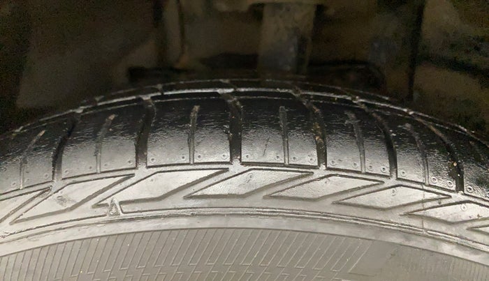 2018 Tata NEXON XZA PLUS PETROL, Petrol, Automatic, 21,913 km, Left Front Tyre Tread