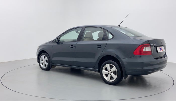 2016 Skoda Rapid 1.6 MPI STYLE PLUS AT, Petrol, Automatic, 1,25,533 km, Left Back Diagonal (45- Degree) View