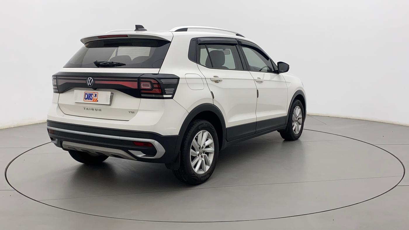 2021 Volkswagen TAIGUN HIGHLINE 1.0 TSI MT, Petrol, Manual, 18,733 km, Right Back Diagonal