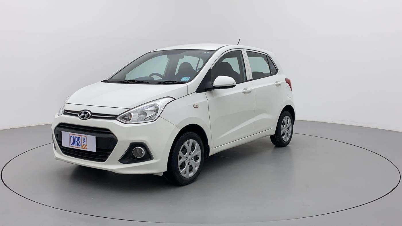 2013 Hyundai Grand i10 MAGNA 1.2 KAPPA VTVT, Petrol, Manual, 80,615 km, Left Front Diagonal