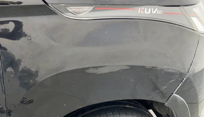 2016 Mahindra Kuv100 K2 6 STR, Petrol, Manual, 59,889 km, Right fender - Minor scratches