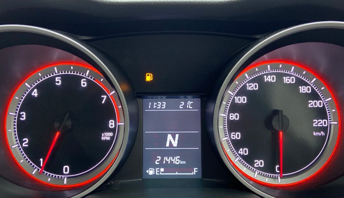 2019 Maruti Swift VXI AMT D, Petrol, Automatic, 22,007 km, Odometer Image
