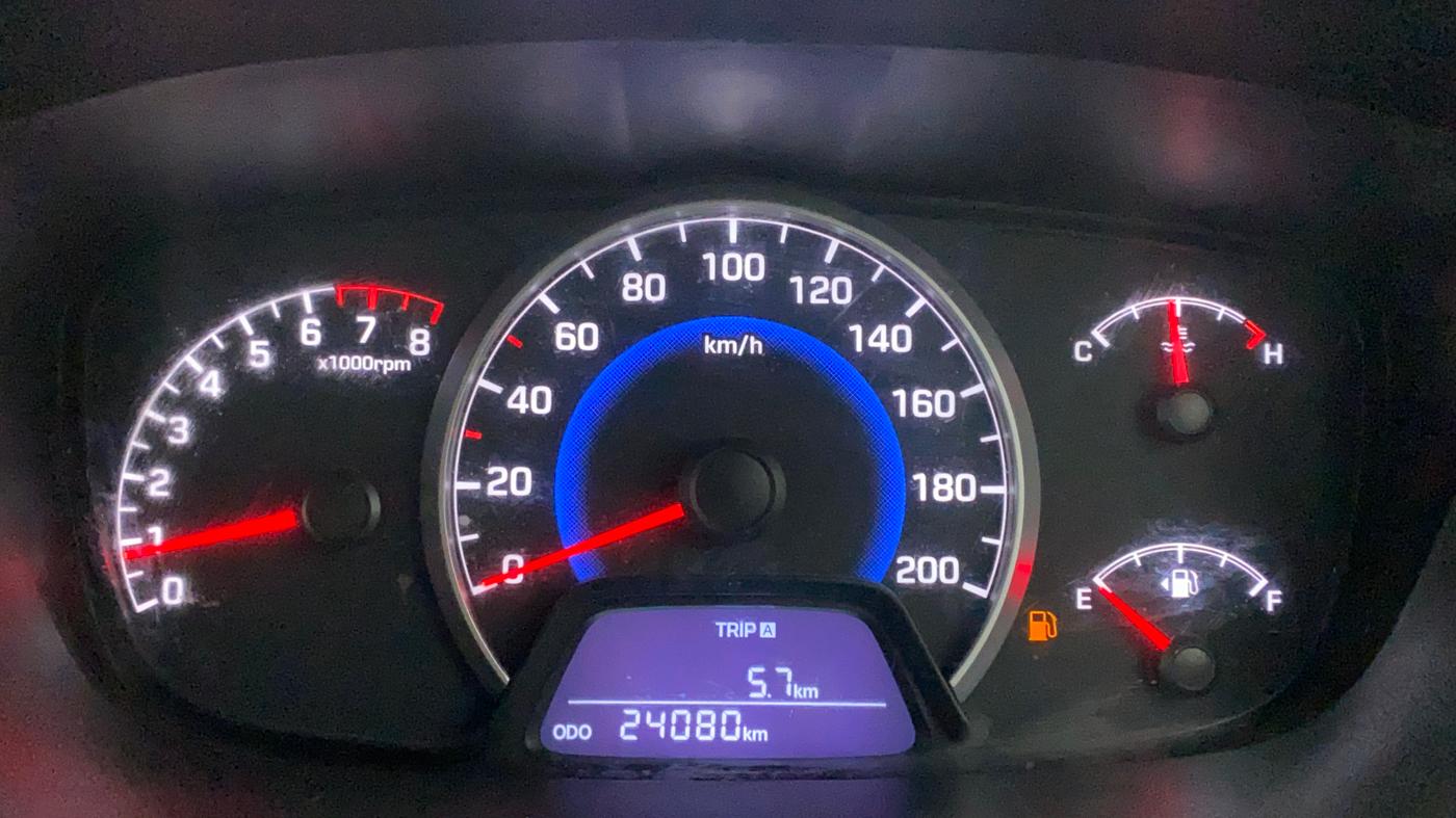 2014 Hyundai Grand i10 MAGNA 1.2 KAPPA VTVT, Petrol, Manual, 24,080 km, Odometer Image