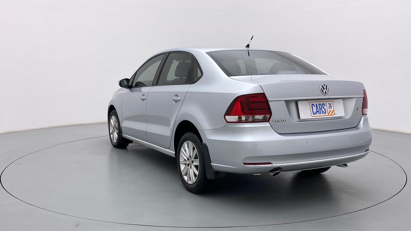 2015 Volkswagen Vento HIGHLINE PETROL, Petrol, Manual, 75,838 km, Left Back Diagonal