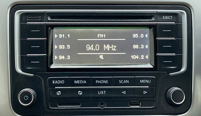 2015 Volkswagen Vento HIGHLINE PETROL, Petrol, Manual, 75,838 km, Infotainment System