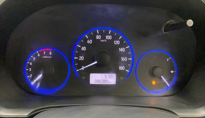 2018 Honda Brio S(O) MT, Petrol, Manual, 80,337 km, Odometer Image
