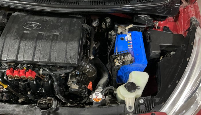 2018 Hyundai Grand i10 SPORTZ (O) AT 1.2 KAPPA VTVT, CNG, Automatic, 48,072 km, Engine View - Left