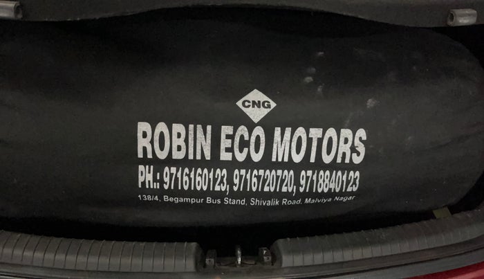 2018 Hyundai Grand i10 SPORTZ (O) AT 1.2 KAPPA VTVT, CNG, Automatic, 48,072 km, Boot Inside