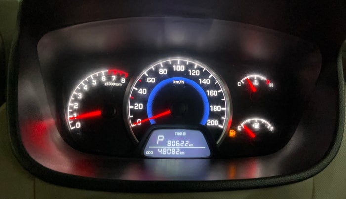 2018 Hyundai Grand i10 SPORTZ (O) AT 1.2 KAPPA VTVT, CNG, Automatic, 48,072 km, Odometer Image