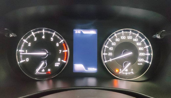 2023 Toyota Glanza V, Petrol, Manual, 14,425 km, Odometer Image