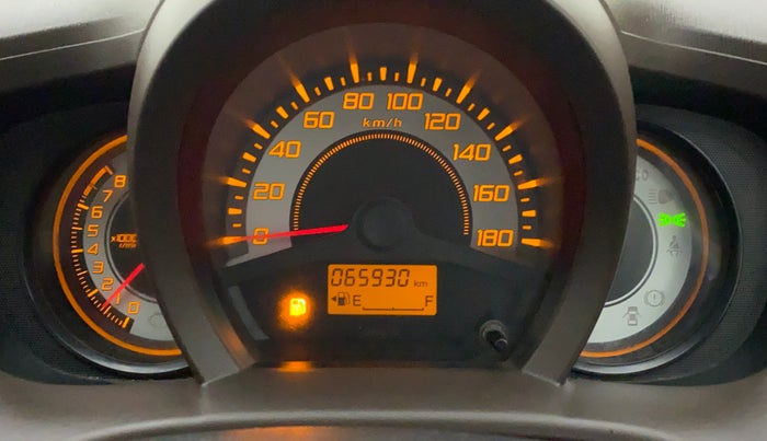 2012 Honda Brio S MT, Petrol, Manual, 65,930 km, Odometer Image