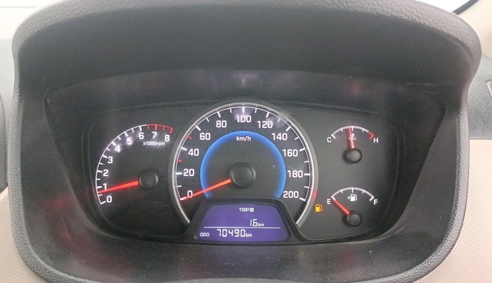 2016 Hyundai Grand i10 SPORTZ 1.2 KAPPA VTVT, Petrol, Manual, 70,486 km, Odometer Image