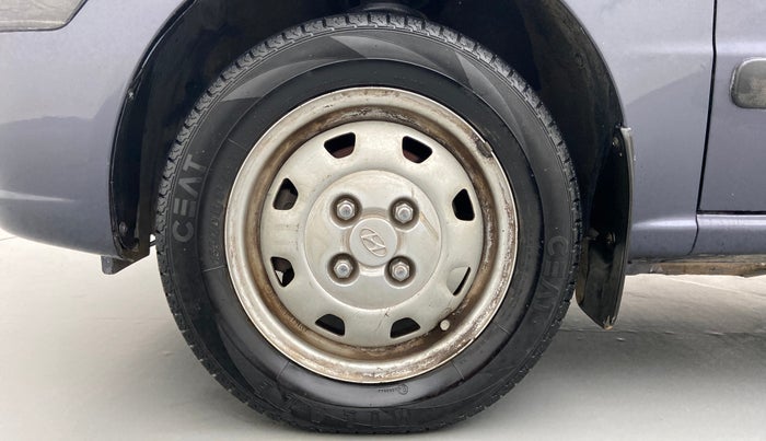 2007 Hyundai Santro Xing GLS, Petrol, Manual, 38,641 km, Left Front Wheel