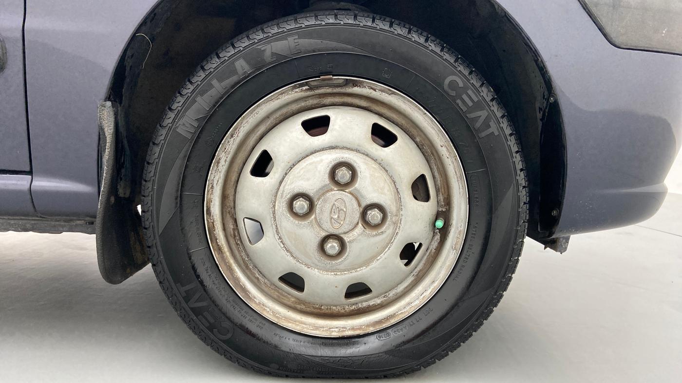 2007 Hyundai Santro Xing GLS, Petrol, Manual, 38,641 km, Right Front Wheel