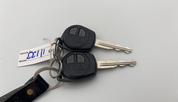 2024 Maruti BREZZA LXI, Petrol, Manual, 18,913 km, Key Close Up