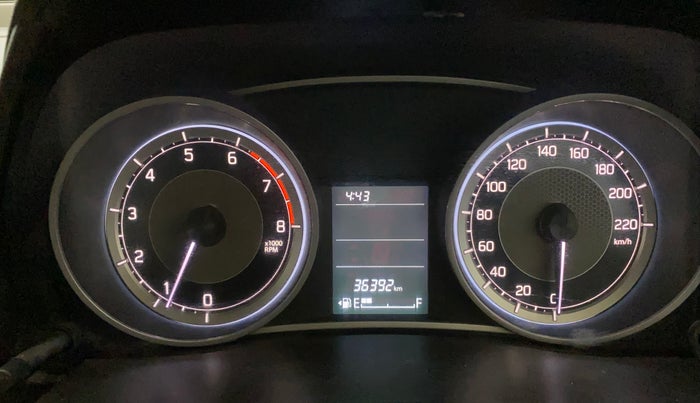 2017 Maruti Dzire VXI, Petrol, Manual, 36,382 km, Odometer Image