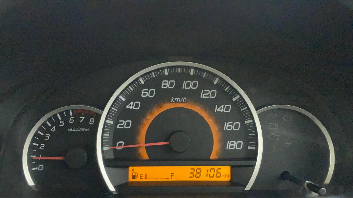 2013 Maruti Wagon R 1.0 VXI, Petrol, Manual, 38,260 km, Odometer Image