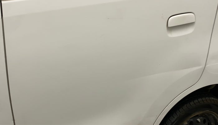 2013 Maruti Wagon R 1.0 VXI, Petrol, Manual, 38,260 km, Rear left door - Slightly dented