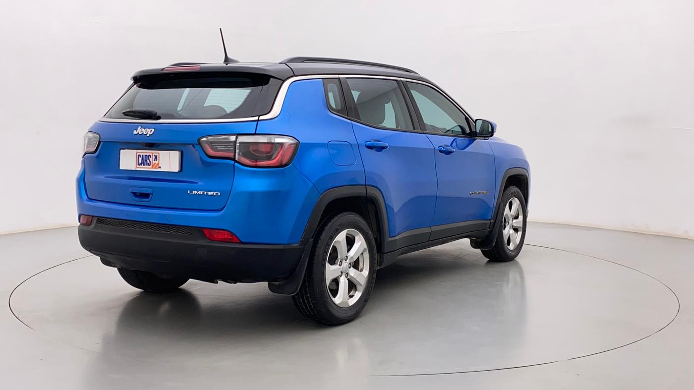 2018 Jeep Compass LIMITED (O) 1.4 PETROL AT, Petrol, Automatic, 61,740 km, Right Back Diagonal
