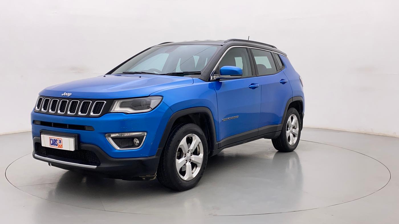 2018 Jeep Compass LIMITED (O) 1.4 PETROL AT, Petrol, Automatic, 61,740 km, Left Front Diagonal