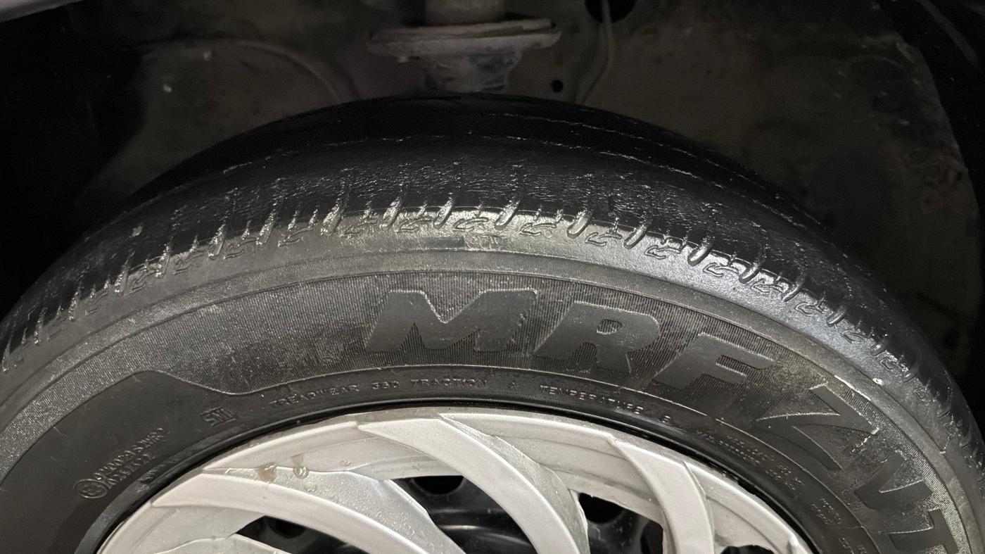 2022 Maruti S PRESSO VXI+, Petrol, Manual, 85,097 km, Left Rear Tyre Tread