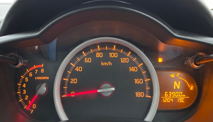 2017 Maruti Celerio ZXI AMT, Petrol, Automatic, 63,900 km, Odometer Image