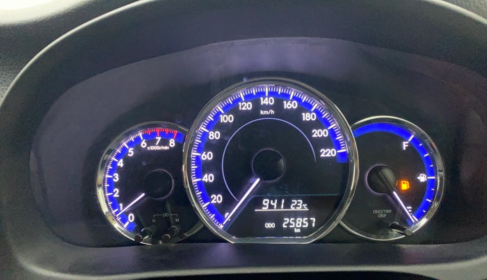2021 Toyota YARIS J MT, Petrol, Manual, 25,813 km, Odometer Image