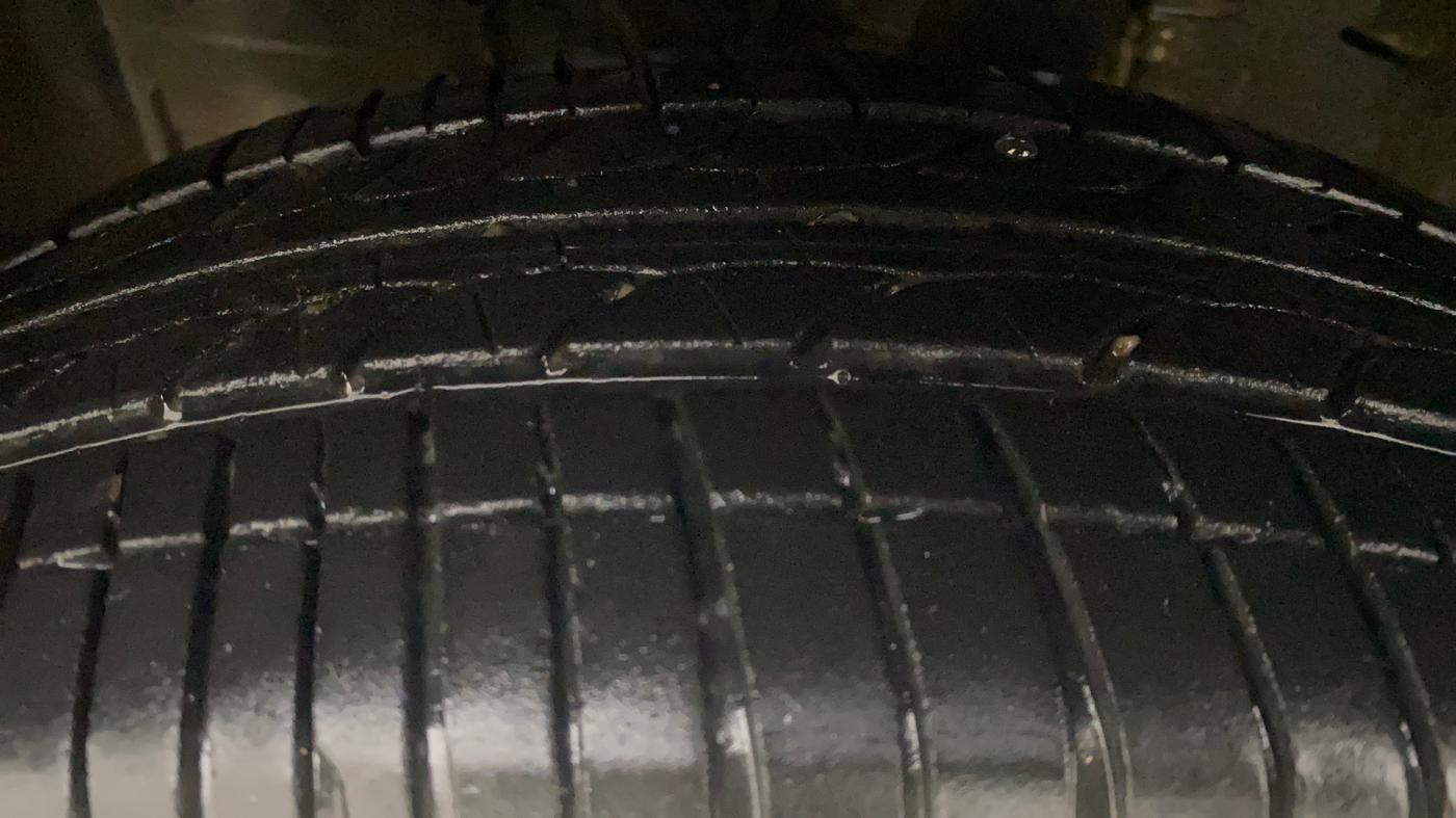 2017 Nissan Micra XV CVT, Petrol, Automatic, 38,065 km, Left Front Tyre Tread