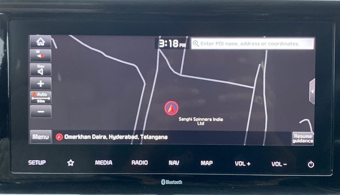 2020 KIA SELTOS HTX AT PETROL, Petrol, Automatic, 48,026 km, Navigation System