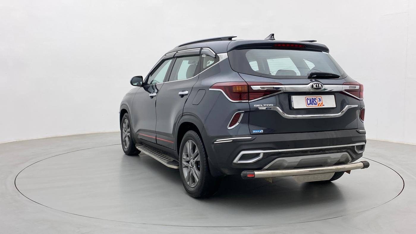 2020 KIA SELTOS HTX AT PETROL, Petrol, Automatic, 48,026 km, Left Back Diagonal