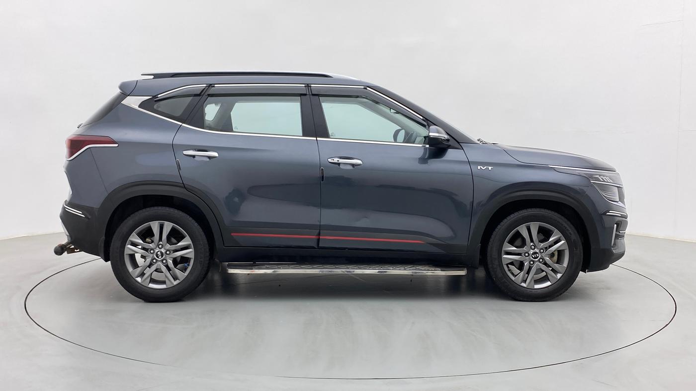 2020 KIA SELTOS HTX AT PETROL, Petrol, Automatic, 48,026 km, Right Side View