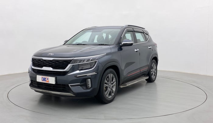 2020 KIA SELTOS HTX AT PETROL, Petrol, Automatic, 48,026 km, Left Front Diagonal