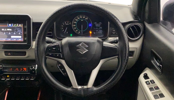 2017 Maruti IGNIS ALPHA 1.2, Petrol, Manual, 47,489 km, Steering Wheel Close Up