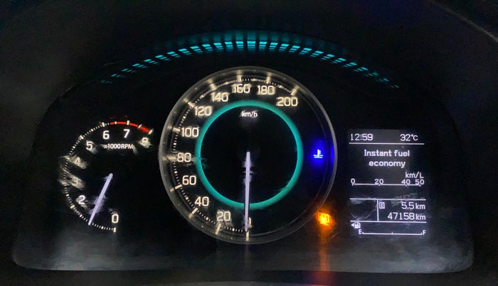2017 Maruti IGNIS ALPHA 1.2, Petrol, Manual, 47,489 km, Odometer Image
