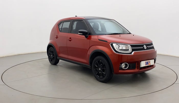 2017 Maruti IGNIS ALPHA 1.2, Petrol, Manual, 47,489 km, Right Front Diagonal