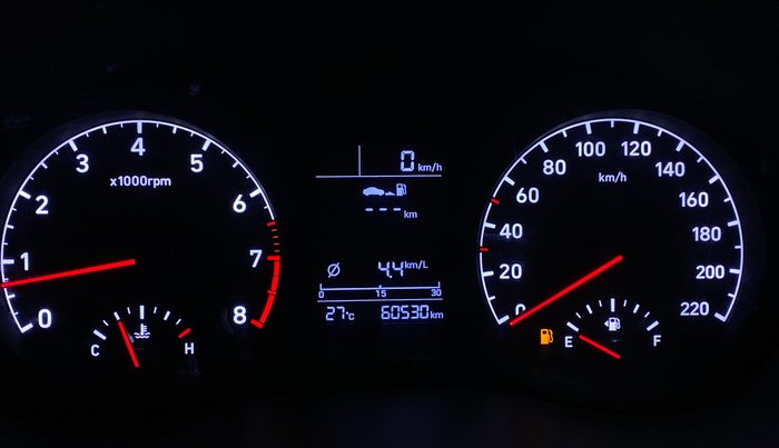2018 Hyundai Verna 1.6 VTVT SX, Petrol, Manual, 60,530 km, Odometer Image