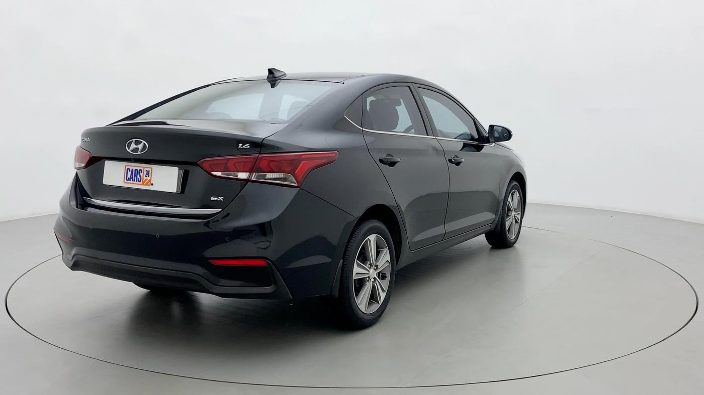 2018 Hyundai Verna 1.6 VTVT SX, Petrol, Manual, 60,530 km, Right Back Diagonal