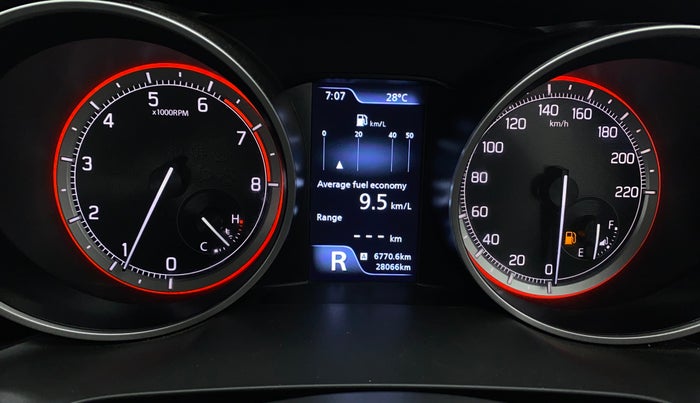 2023 Maruti Swift ZXI PLUS AMT DUAL TONE, Petrol, Automatic, 28,063 km, Odometer Image