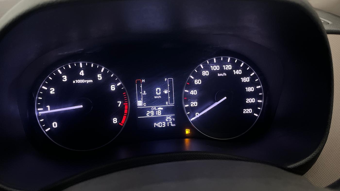 2016 Hyundai Creta SX PLUS 1.6 PETROL, Petrol, Manual, 1,40,317 km, Odometer Image